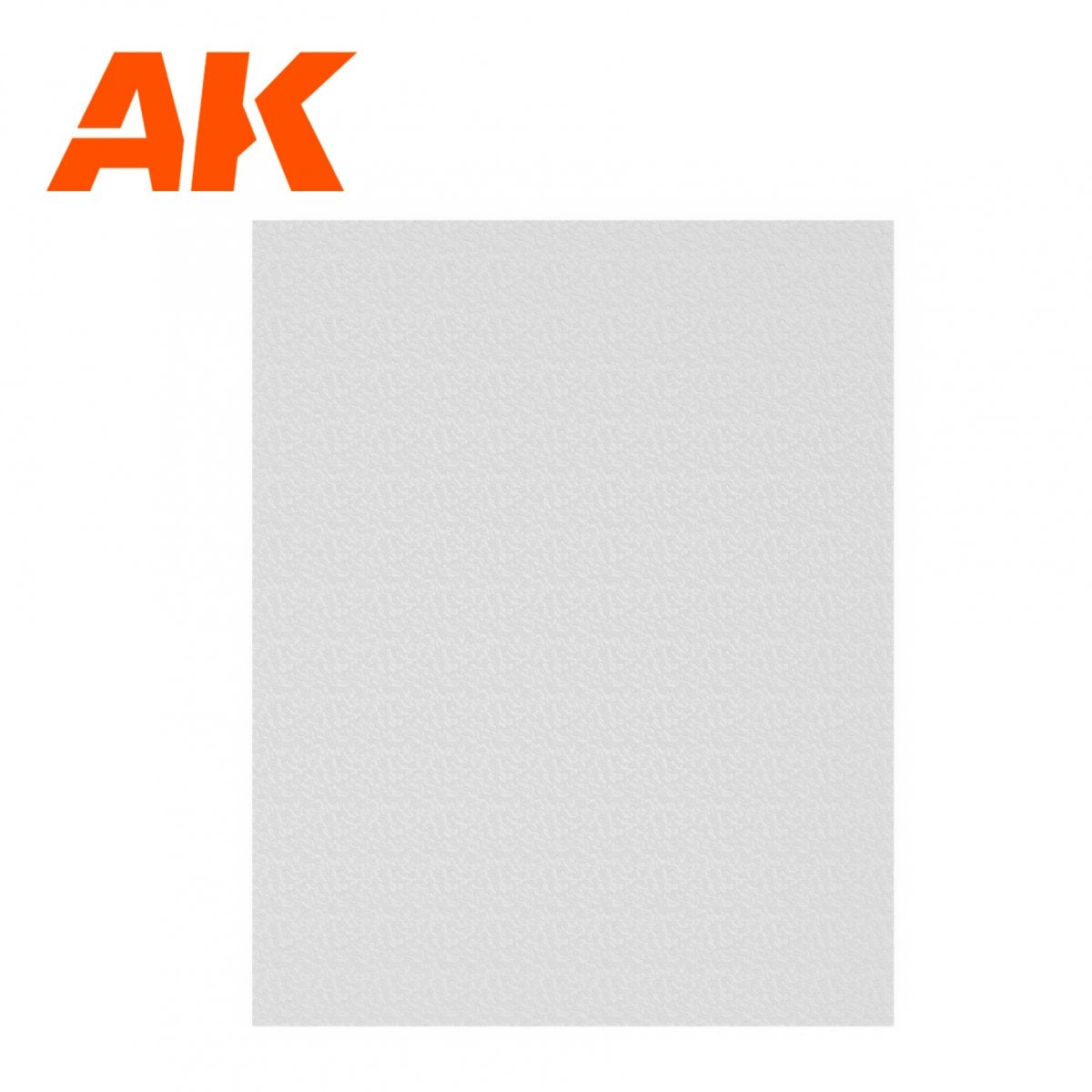 AK Interactive AK6582 WATER SHEET TRANSPARENT FINE WATER 245 X 195MM / 9.64 X 7.68 “ – TEXTURED ACRYLIC SHEET – 1 UNIT