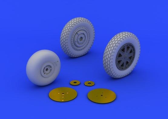 Eduard 648202 P-39 wheels early 1/48 EDUARD – image 3