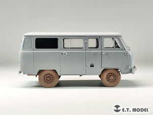 E.T. Model P35-115 Russian UAZ 3909 Military Van Sagged wheels For ZVEZDA 3644 1/35 – zdjęcie 10