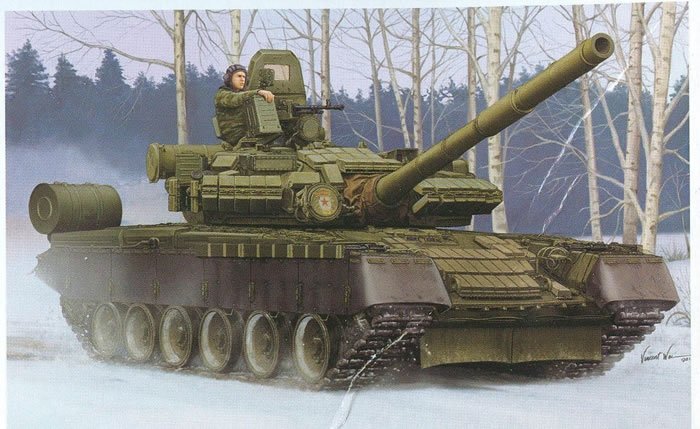 Trumpeter 05566 Russian T-80BV MBT 1/35