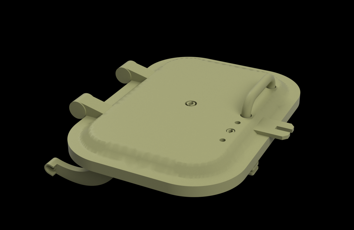 Panzer Art RE35-809 Tiger loader hatch (early) 1/35 – Bild 3