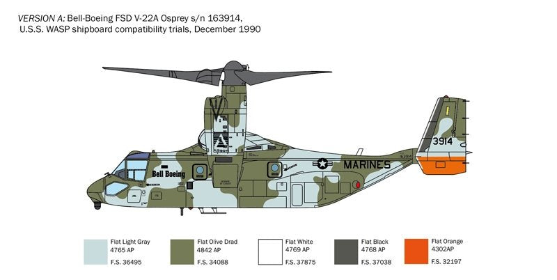 Italeri 1463 V-22A Osprey 1/72 – image 4