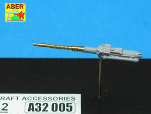 Aber A32005 Set of 2 barrels for German 13mm aircraft machine guns MG 131 (early type) 1/32 – zdjęcie 5