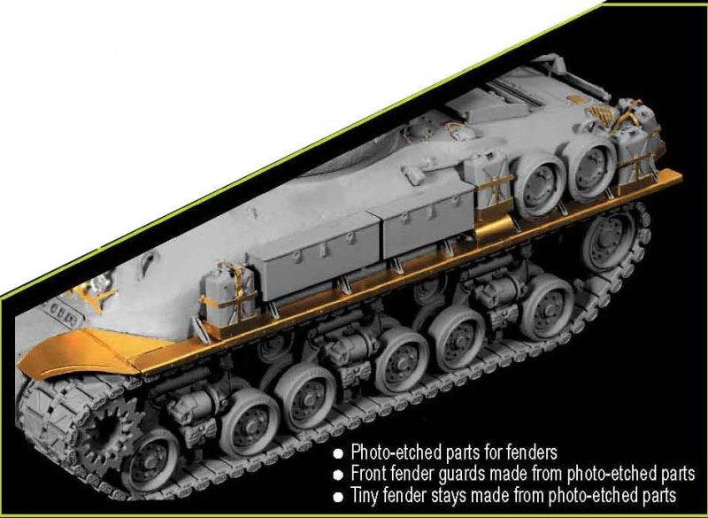 Dragon 3539 M51 Super Sherman Israel Defense Force - Premium Edition 1/35 – zdjęcie 5