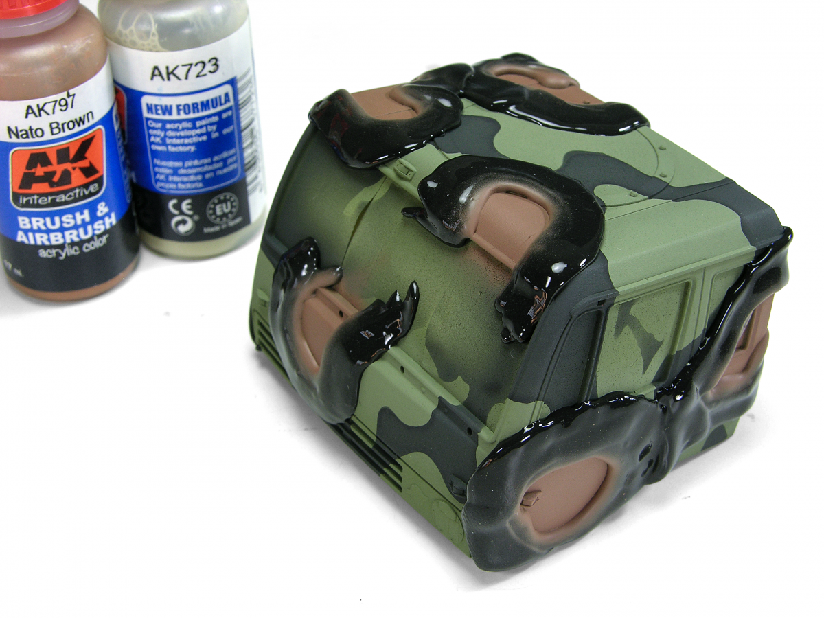 AK Interactive AK8076 CAMOUFLAGE ELASTIC PUTTY 80g – zdjęcie 2