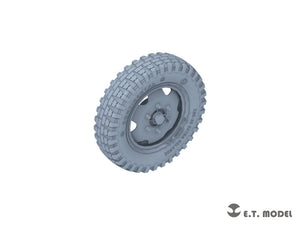 E.T. Model P35-169 WWII German 3t 4x2 Cargo Truck Sagged Wheels 1/35 – zdjęcie 3