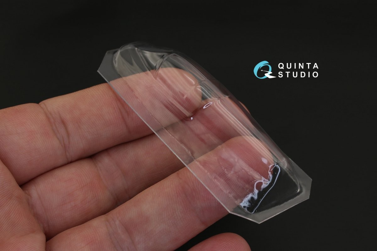 Quinta Studio QC48014 MiG-25 correction vacuformed clear canopy (for ICM kit) 1/48 – zdjęcie 2