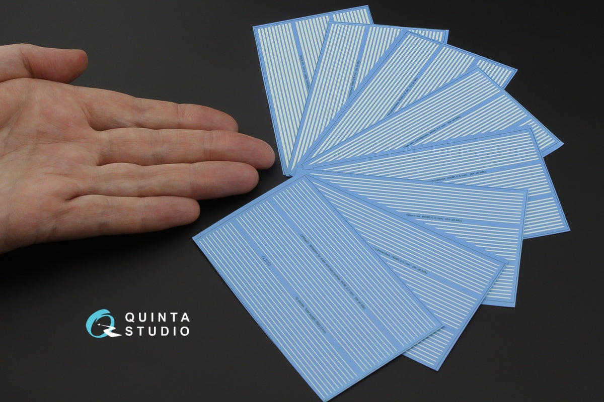 Quinta Studio QP00004 Waterline for ships and submarines. Width 0.6 mm, length 2820 mm. (for all kits)