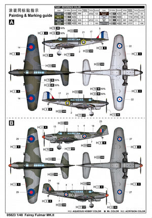 Trumpeter 05823 Fairey Fulmar Mk.II 1/48 – zdjęcie 3