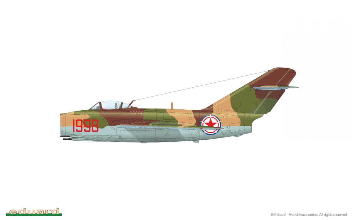 Eduard 7059 MiG-15bis 1/72 – zdjęcie 5
