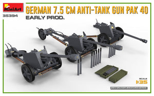 MiniArt 35394 GERMAN 7.5CM ANTI-TANK GUN PAK 40. EARLY PROD 1/35 – image 4