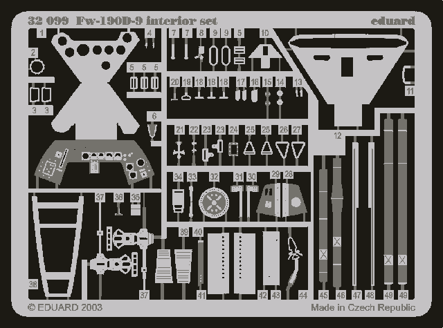 Eduard BIG3201 Fw 190D 1/32 Hasegawa – image 5