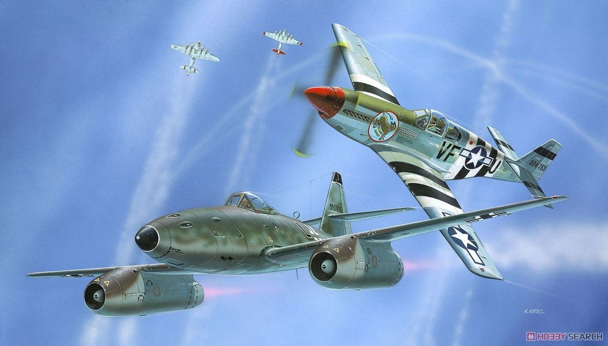 Revell 03711 Combat Set Me262 &amp;amp; P-51B 1/72 – zdjęcie 6
