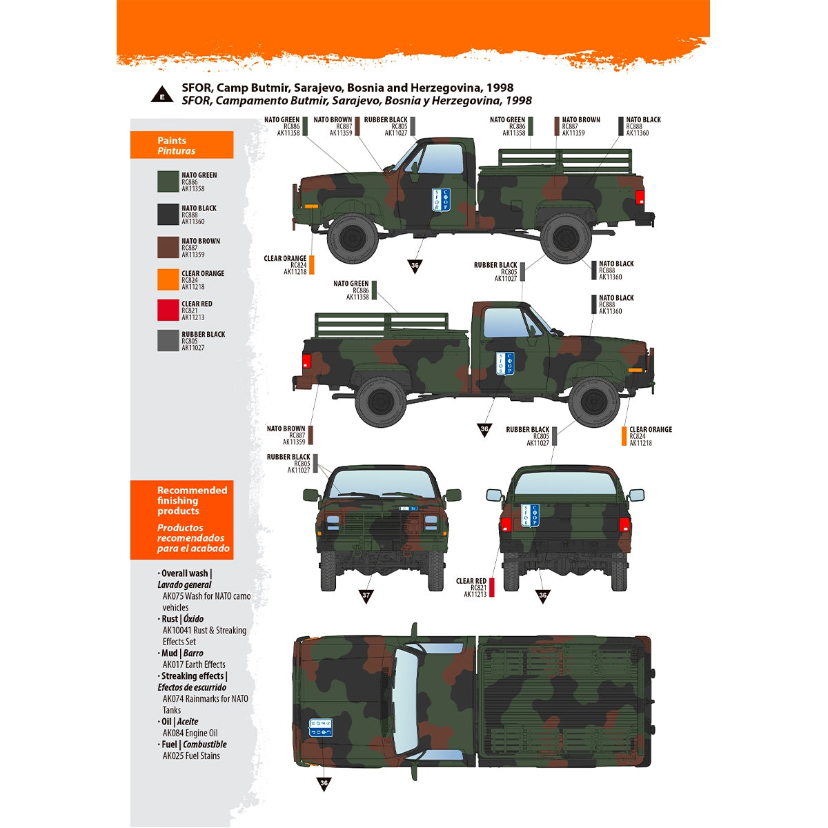 AK Interactive AK35030 M1008 Troop Carrier 1/35 – zdjęcie 15
