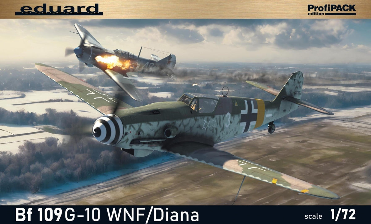Eduard 70164 Bf 109G-10 WNF/ Diana ProfiPACK Edition 1/72 – zdjęcie 2