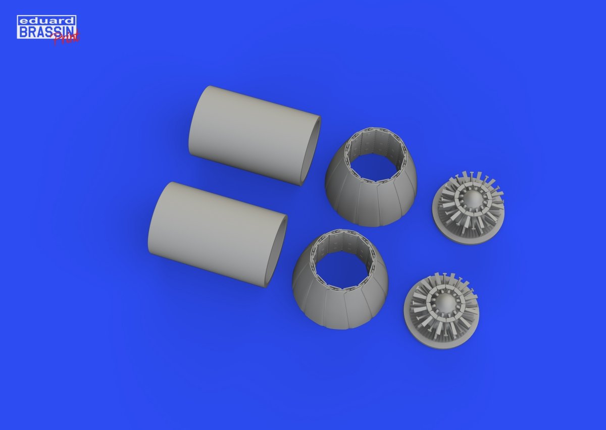 Eduard 648804 EA-18G exhaust nozzles PRINT MENG 1/48 – zdjęcie 4