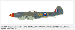 Airfix 06102A Supermarine Seafire F.XVII 1/48 – zdjęcie 9