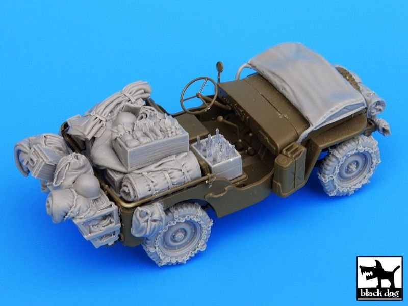 Black Dog T35044 US Jeep big accessories set 1/35 – image 3