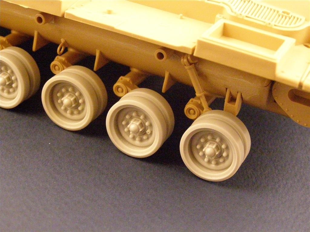 Panzer Art RE35-001 Road Wheels for M48/60 Tanks (steel pattern) 1/35 – zdjęcie 2