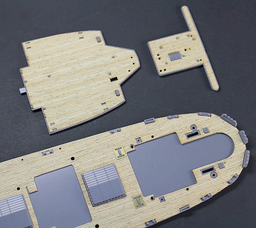 Hasegawa QG51 (72151) NYK Line Hikawa Maru Wooden Deck 1/350 – image 4