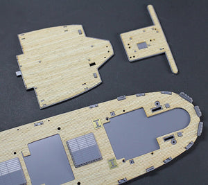 Hasegawa QG51 (72151) NYK Line Hikawa Maru Wooden Deck 1/350 – image 4
