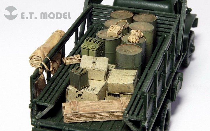 E.T. Model J72-010 WWII Allied Vehicles Accessory Set Type.1 – zdjęcie 5