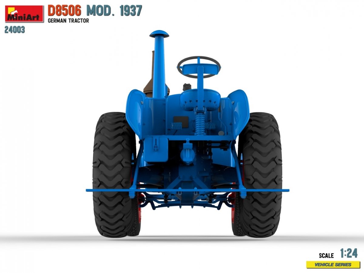 MiniArt 24003 GERMAN TRACTOR D8506 MOD. 1937 1/24 – zdjęcie 11