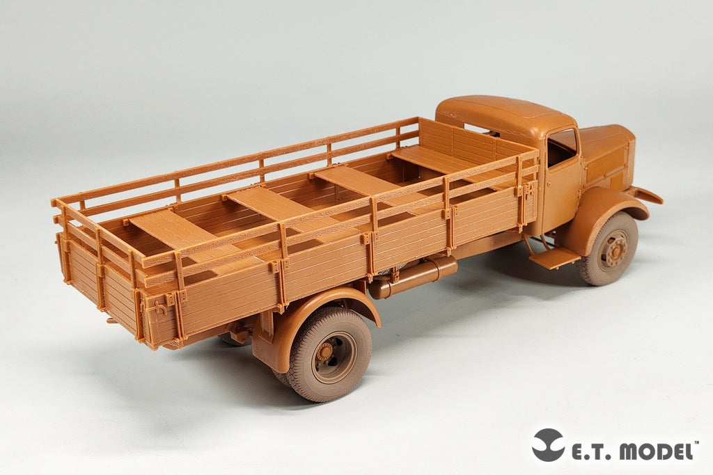E.T. Model P35-160 WWII German L4500A Cargo Truck Sagged Wheels 1/35 – zdjęcie 8
