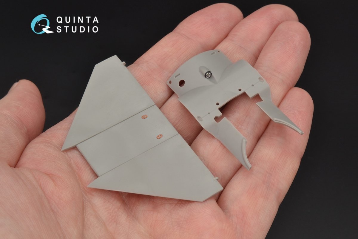 Quinta Studio QD32060 Fokker Dr.1 3D-Printed &amp;amp; coloured Interior on decal paper (for Roden kit) 1/32 – zdjęcie 9