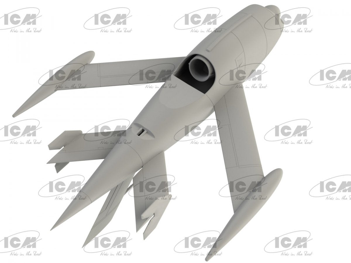 ICM 48400 Q-2A (AQM-34B) Firebee with trailer 1/48 – zdjęcie 7