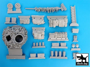 Black Dog T35028 British Sherman Firefly hessian tape camo net 1/35 – zdjęcie 6