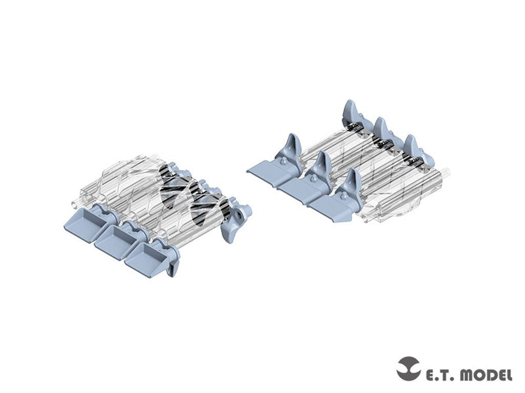 E.T. Model P35-093 WWII US ARMY M4 Sherman Extended End Connectors "Duck bill" type 1 1/35
