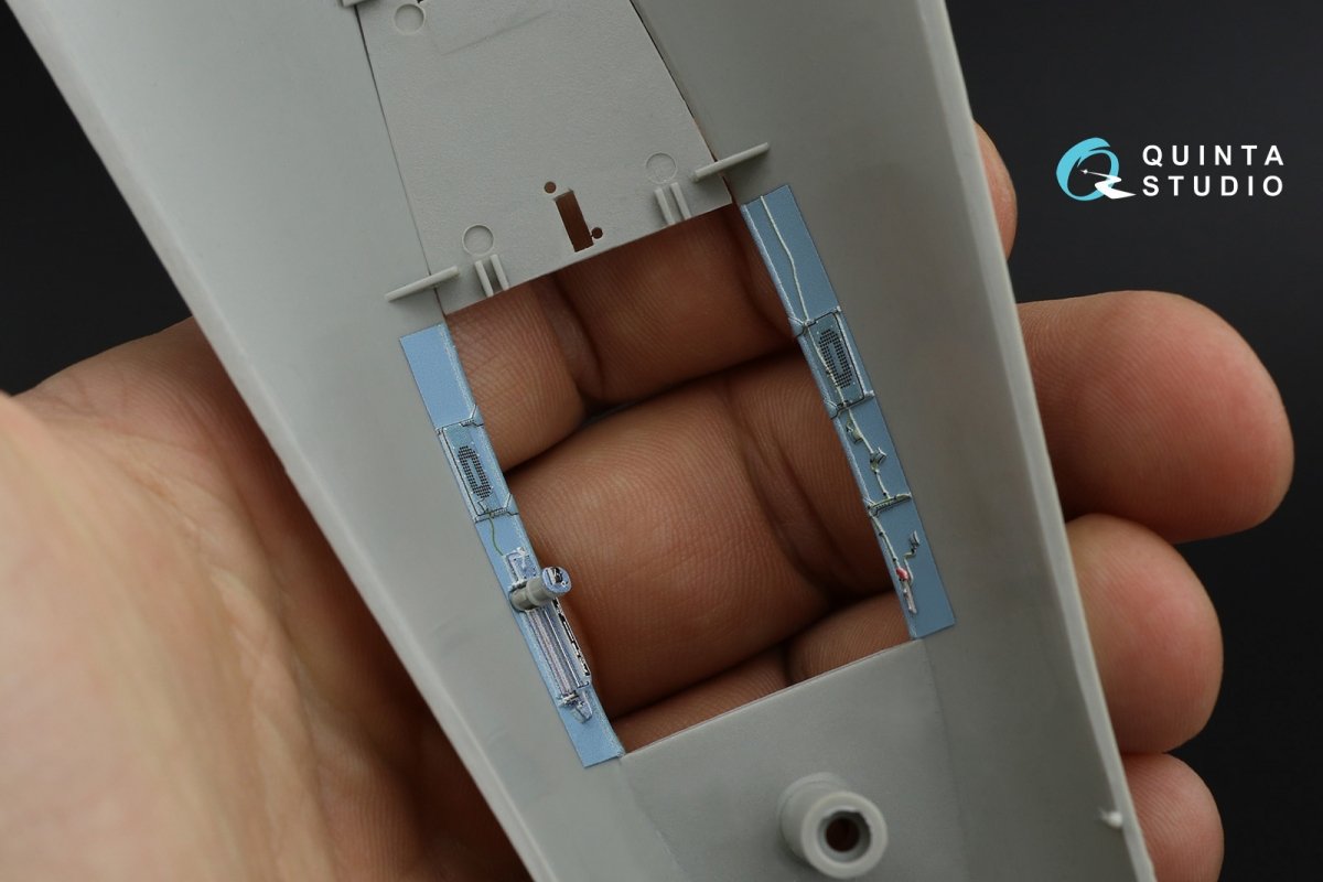 Quinta Studio QD32088 Su-27 3D-Printed &amp;amp; colored Interior on decal paper (Trumpeter) (full version) 1/32 – image 5