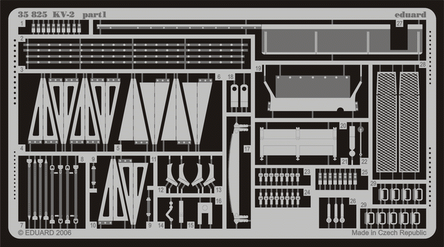 Eduard 35825 KV-2 1/35 Trumpeter – image 2