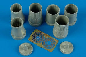 Aires 7267 Su-33 Flanker D exhaust nozzles 1/72 Hasegawa