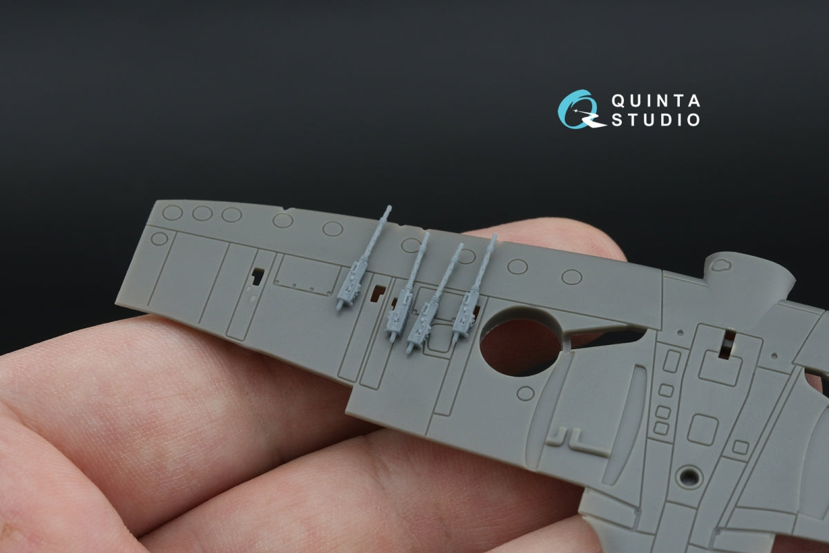 Quinta Studio QT72019 Browning Mk.II Machine gun, 4 pcs (all kits) 1/72 – image 5