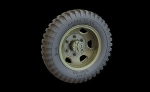 Panzer Art RE35-314 GMC road wheels set (Goodyear) 1/35 – zdjęcie 2