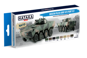 Hataka HTK-BS72 Modern Polish Army AFV paint set (6x17ml) – zdjęcie 3