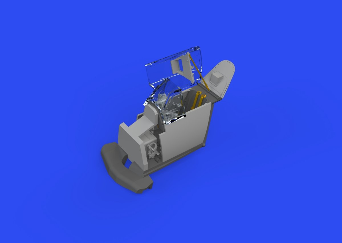 Eduard 672288 S-199 cockpit Erla canopy PRINT EDUARD 1/72 – zdjęcie 6