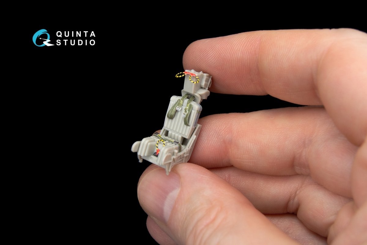 Quinta Studio QD48048 F-14A 3D-Printed &amp;amp; coloured Interior on decal paper (for Tamiya kit) 1/48 – zdjęcie 8