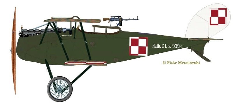 Mirage-Hobby 481403 HALBERSTADT CL.IV Polish-Soviet War / RAF Occupation Forces 1919 1/48 – image 2