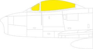 Eduard EX1077 F-86A TFace CLEAR PROP 1/48