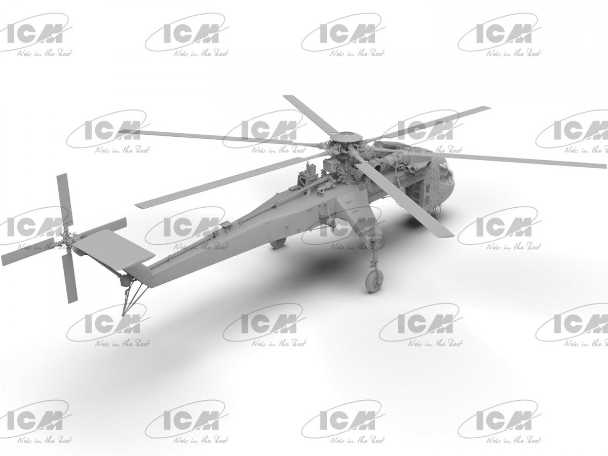 ICM 53054 Sikorsky CH-54A Tarhe US heavy helicopter 1/35 – zdjęcie 6
