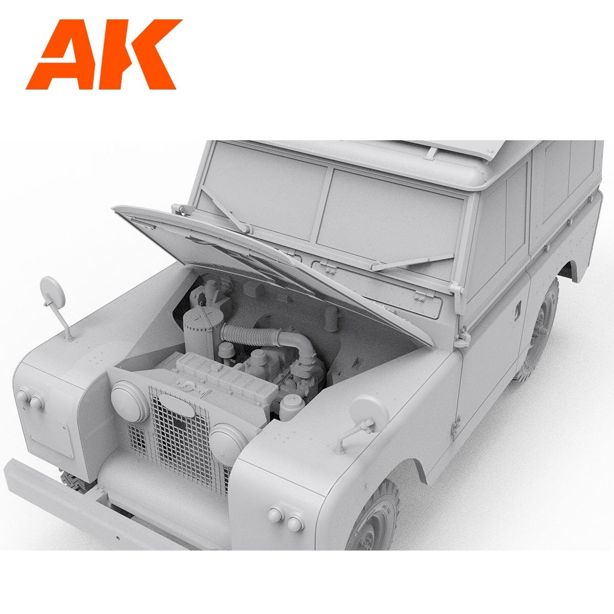 AK Interactive AK35013 LAND ROVER 88 SERIES IIA STATION WAGON 1/35 – immagine 13