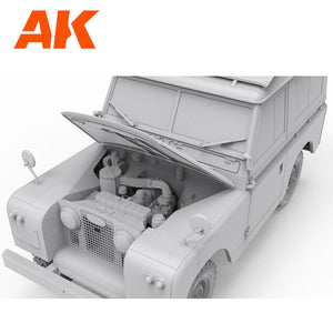 AK Interactive AK35013 LAND ROVER 88 SERIES IIA STATION WAGON 1/35 – immagine 13