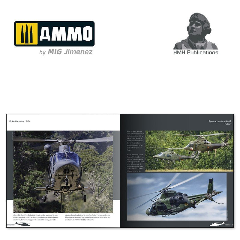HMH Publications DH-024 Agusta Westland A109 &amp;amp; the Belgian Air Force A109 Display Team ( English version ) – immagine 7