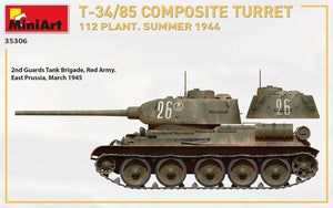MiniArt 35306 T-34/85 COMPOSITE TURRET. 112 PLANT. SUMMER 1944 1/35 – image 8