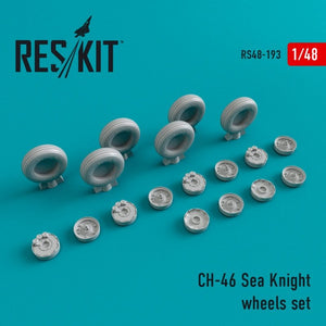 RESKIT RS48-0193 CH-46 Sea Knight wheels set 1/48