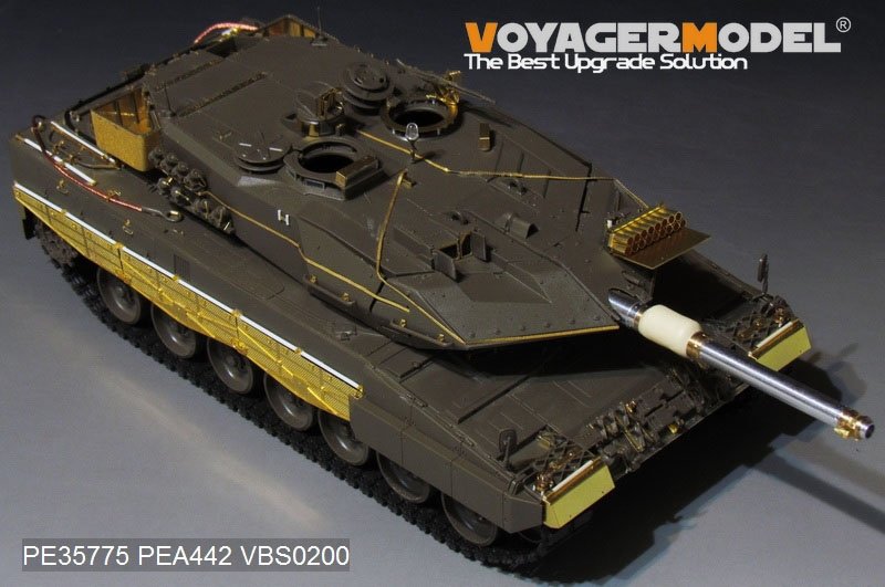 Voyager Model PE35775B Modern German Leopard 2A5 Basic ( Ver.B Gun barrel Include)(For TAMIYA 35242) 1/35 – zdjęcie 2