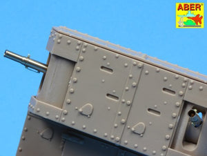Aber 35L-156 Barrels for British WWI Tank Mark IV – Female 1/35 – image 5